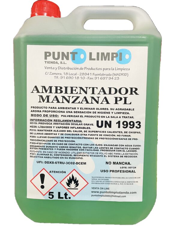 AMBIENTADOR MANZANA 5L